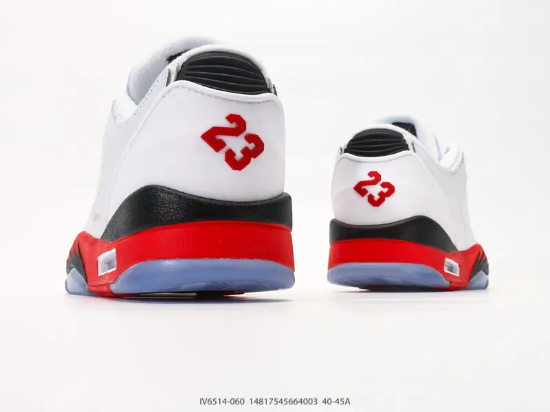 Air Jordan Sepatu Basket Anti-Slip Low Top Penyerap Guncangan IV6514-060 #14817545664003